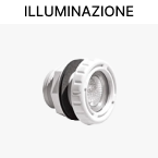 Illuminazione per piscine in legno