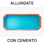 Piscine fuori terra in legno ottagonali allungate 5-8 mt