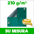 Coperture invernali con occhielli da 210 g/mq per piscine