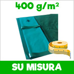Coperture invernali piscina con tubolari da 400 g/mq
