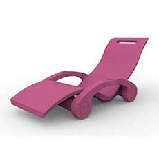 Sedia a sdraio SERENDIPITY CHAISE galleggiante - FUXIA