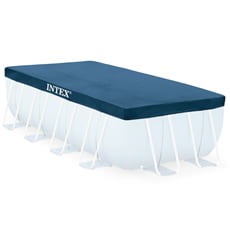 Copertura invernale rettangolare per piscina 400x200 cm