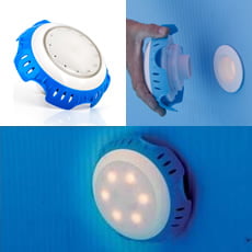 Proiettore LED BIANCO per bocchetta di mandata