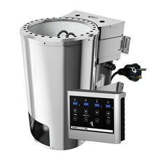 Stufa 3,6 kW Combo-Bio con comandi esterni