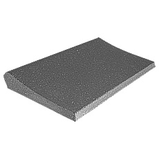 Bordo perimetrale per piscina SABBIATO - color grigio, sezione dritta