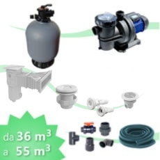 Kit impianto piscina 36-55