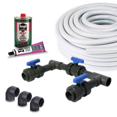 Kit per il collegamento BYPASS per ELETTROLISI del SALE/Pompa di calore