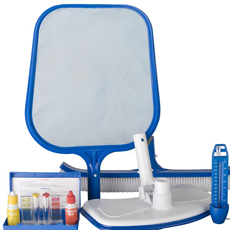 aspiratore idraulico, pulizia fondo piscina, kit pulizia pulitore