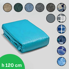 Liner PVC 75/100  rettangolare 6x3 - H 120 cm