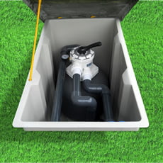 Locale tecnico piscina modello SMART 