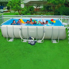Piscina fuori terra in tubolari INTEX ULTRAFRAME 549 con filtro sabbia