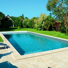 Piscina interrata in pannelli in acciaio FAST POOL 7x3 m - h. 135 cm