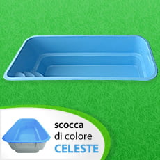 Piscina interrata in vetroresina MANTA