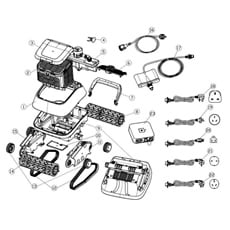 Ricambi per robot pulitore automatico 8streme 7310 Black Pearl