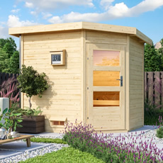 Sauna finlandese da giardino Palmira 2