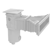 Skimmer sfioratore LX 7 con inserti in ottone