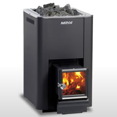 Stufa a legna Harvia 20 SL 18 kW per sauna finlandese
