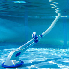 aspiratore idraulico, pulizia fondo piscina, 